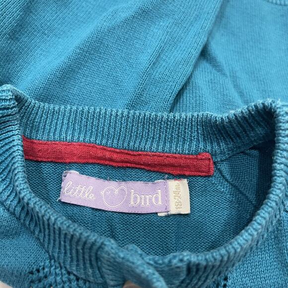Little Bird by Jools Oliver Blue Cardigan Sweater - Picture 5 of 6